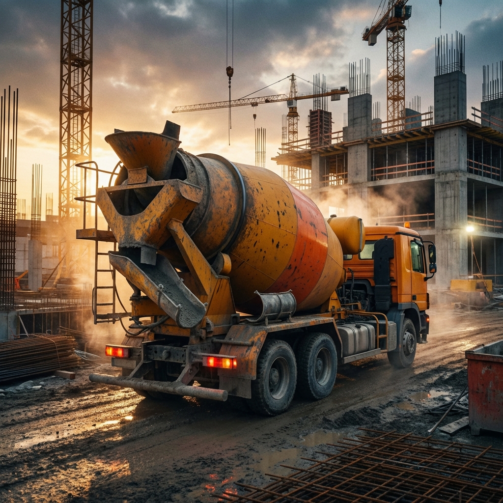 شاحنة خلاطة